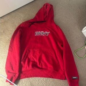 DKNY Vibrant Red Sweatshirt